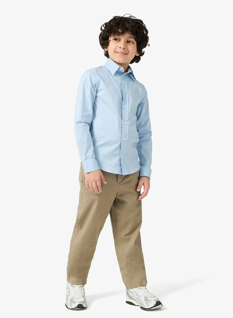 جاك وجونز جونيور قميص أطفال جي أكسل بقصة عادية مطاطي